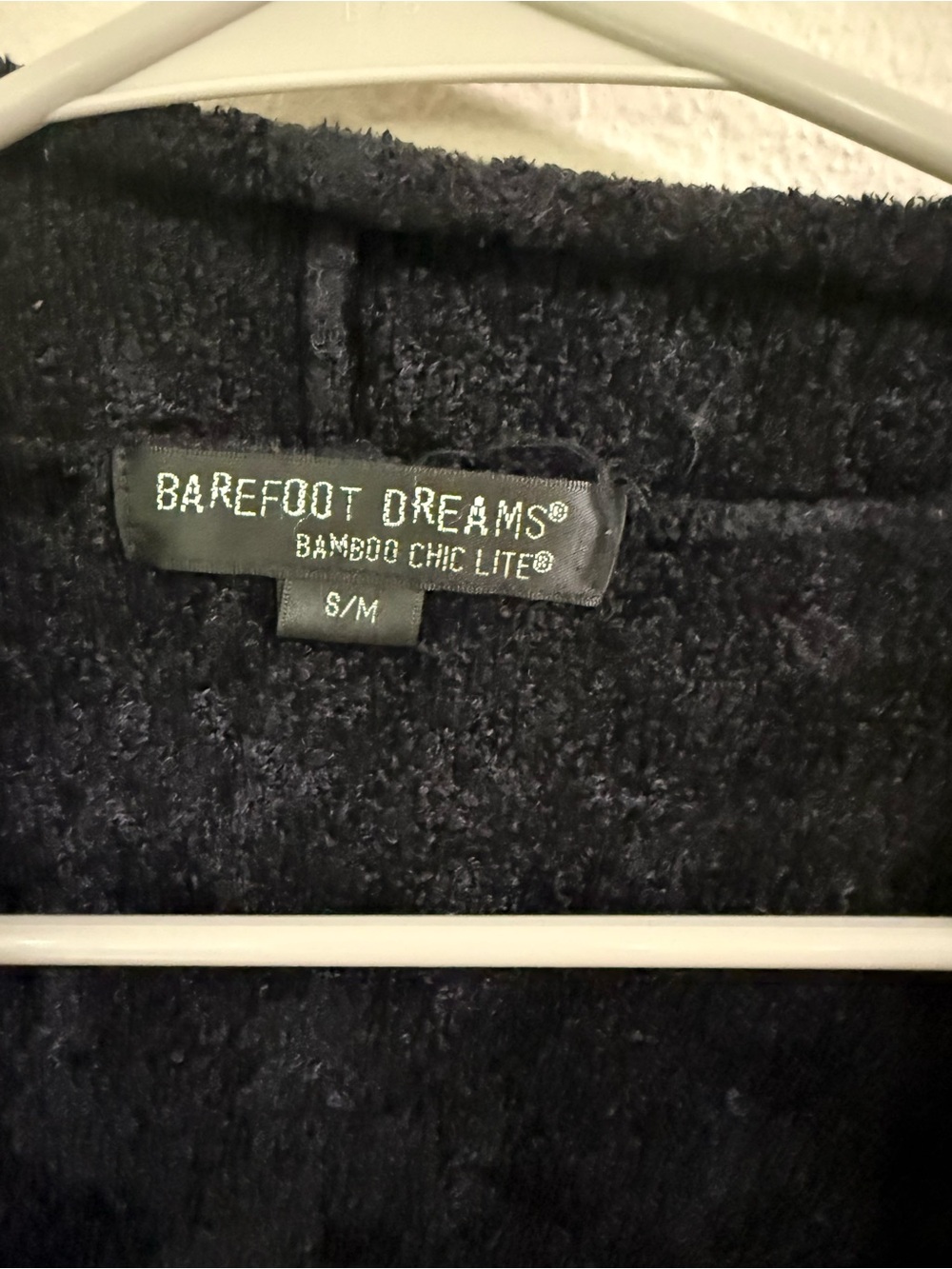 Barefoot Dreams Bamboo Chic Lite Black Open Cardigan S/M Cozy - Picture 3 of 4